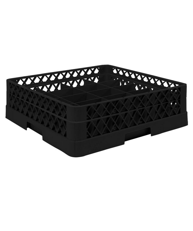 Giá đựng ly 25 ngăn màu đen Vollrath Traex® TR6A cỡ đầy đủ cao 12,2 cm
