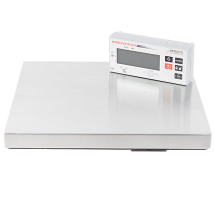 Cân pizza thép không gỉ màn hình số không dây Cardinal Detecto PZ30W 13,6 kg có tare cảm ứng