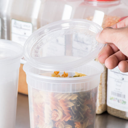 Nắp nhựa PP lõm trong suốt Solo MicroGourmet - Thùng 500 cái