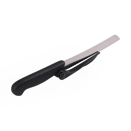 Dao Cắt Bánh Mì Mercer Culinary M13613 21 cm Lưỡi Lượn Sóng Cán Polypropylene Đen Thép Đức