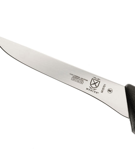 Dao Gọt Thịt Mercer Culinary M13701 13 cm Cán Nylon Đen Có Vân, Thép Carbon Cao Đức