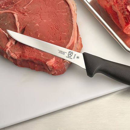 Dao Gọt Thịt Mercer Culinary M13702 13 cm Cán Nhựa Nylon Đen Chống Trượt, Thép Đức Carbon Cao