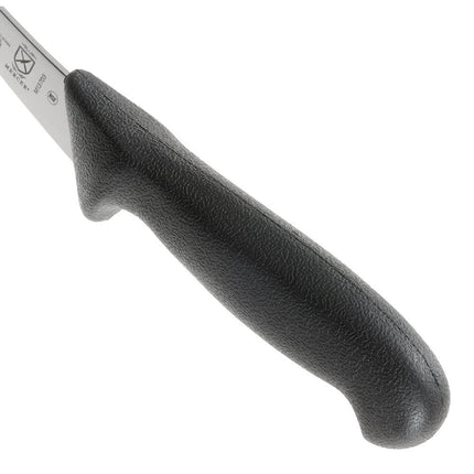 Mercer Culinary M13703 Dao Rọc Xương Cong 15 cm Cán Nhựa Nylon Kết Cấu Đen, Thép Đức Carbon Cao