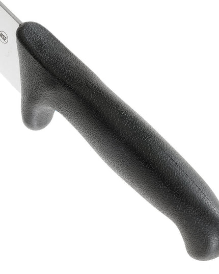 Dao Làm Thịt Châu Âu Mercer Culinary M13706 21cm Cán Nylon Cứng Đen Thép Đức Carbon Cao