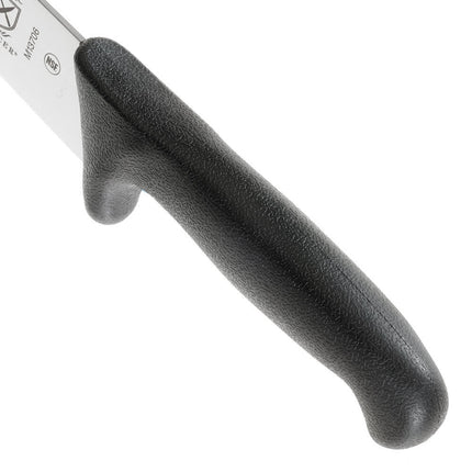 Dao Làm Thịt Châu Âu Mercer Culinary M13706 21cm Cán Nylon Cứng Đen Thép Đức Carbon Cao