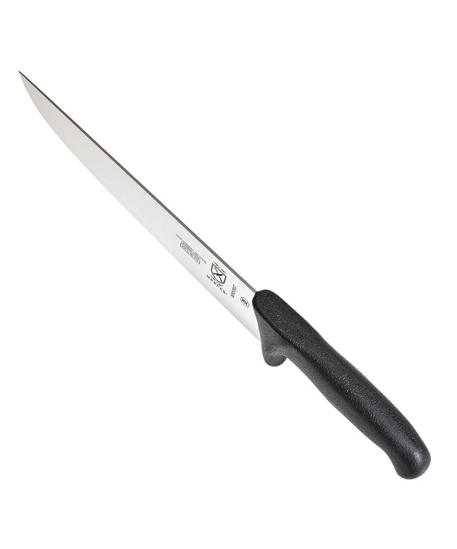 Dao Làm Thịt Châu Âu Mercer Culinary M13707 26cm Cán Nylon Cứng Đen Thép Đức Carbon Cao