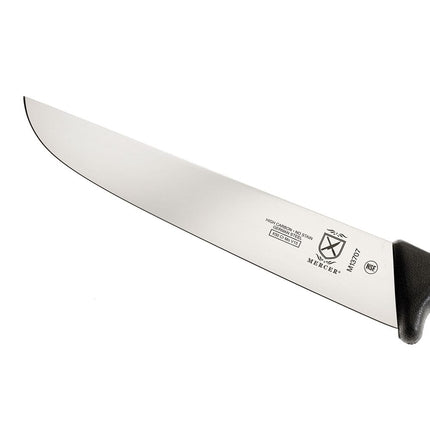 Dao Làm Thịt Châu Âu Mercer Culinary M13707 26cm Cán Nylon Cứng Đen Thép Đức Carbon Cao