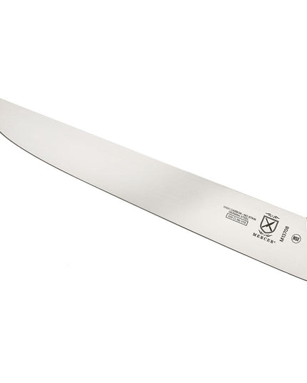 Dao Làm Thịt Châu Âu Mercer Culinary M13708 30cm Cán Nylon Cứng Đen Thép Đức Carbon Cao