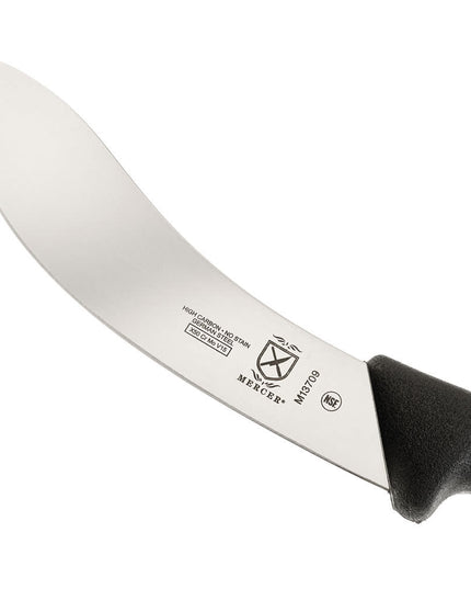 Dao Lột Da Mercer Culinary M13709 15cm Cán Nylon Cứng Đen Thép Đức Carbon Cao