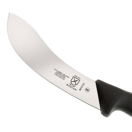 Dao Lột Da Mercer Culinary M13709 15cm Cán Nylon Cứng Đen Thép Đức Carbon Cao