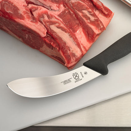 Dao Lột Da Mercer Culinary M13709 15cm Cán Nylon Cứng Đen Thép Đức Carbon Cao