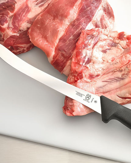 Dao Phi Lê Bán Dẻo Mercer Culinary M13712 21 cm Cán Nylon Đen Thép Đức Carbon Cao
