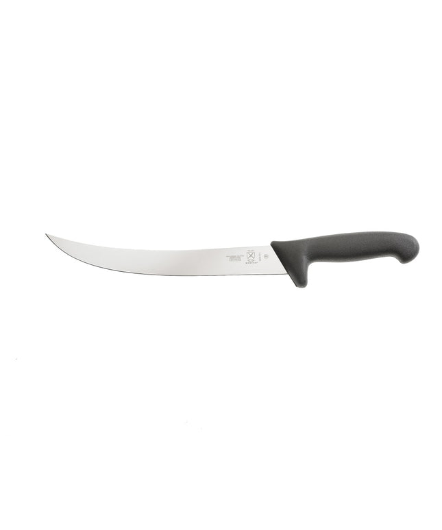Dao Xẻ Thịt Mercer Culinary M13714 25.4 cm Cán Nylon Gia Cường Thủy Tinh Đen Thép Đức Carbon Cao