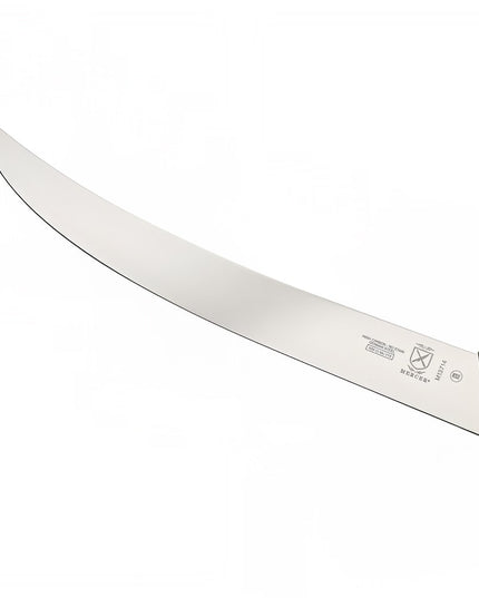 Dao Xẻ Thịt Mercer Culinary M13714 25.4 cm Cán Nylon Gia Cường Thủy Tinh Đen Thép Đức Carbon Cao