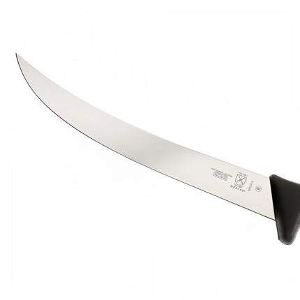 Dao Xẻ Thịt Mercer Culinary M13714 25.4 cm Cán Nylon Gia Cường Thủy Tinh Đen Thép Đức Carbon Cao
