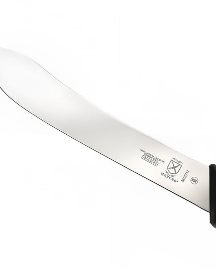 Dao Làm Thịt Mercer Culinary M13717 25.4cm Cán Nylon Cứng Đen Thép Đức Carbon Cao