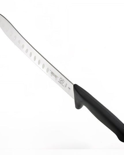 Dao Làm Thịt Granton Mercer Culinary M13718 25.4 cm Tay Cầm Nylon Gia Cường Sợi Thủy Tinh Đen Thép Đức Carbon Cao