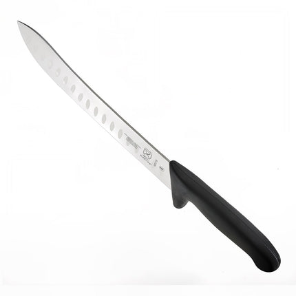 Dao Làm Thịt Granton Mercer Culinary M13718 25.4 cm Tay Cầm Nylon Gia Cường Sợi Thủy Tinh Đen Thép Đức Carbon Cao