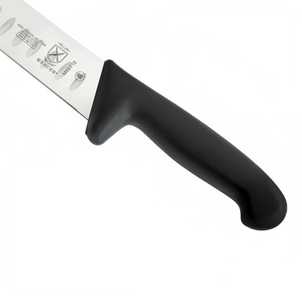 Dao Làm Thịt Granton Mercer Culinary M13718 25.4 cm Tay Cầm Nylon Gia Cường Sợi Thủy Tinh Đen Thép Đức Carbon Cao