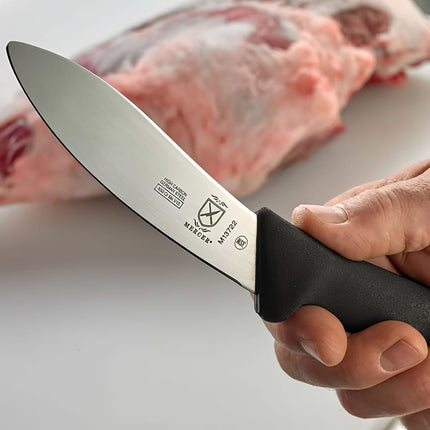 Dao Lọc Da Cừu Mercer Culinary M13722 12.7 cm Tay Cầm Nylon Gia Cường Sợi Thủy Tinh Đen Thép Đức Carbon Cao