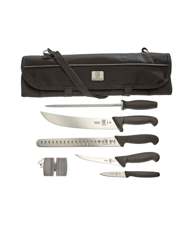 Bộ Dụng Cụ BBQ Thi Đấu Mercer Culinary M13750 7 Món Túi Cuộn
