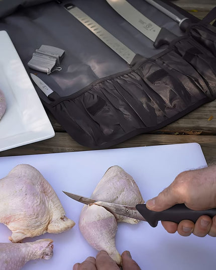 Bộ Dụng Cụ BBQ Thi Đấu Mercer Culinary M13750 7 Món Túi Cuộn