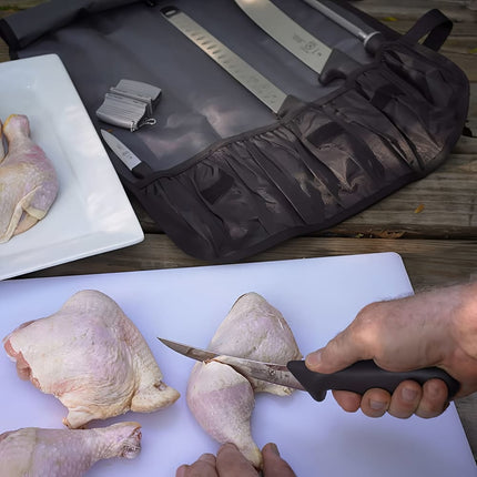 Bộ Dụng Cụ BBQ Thi Đấu Mercer Culinary M13750 7 Món Túi Cuộn