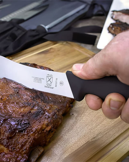 Bộ Dao BBQ Thi Đấu Mercer Culinary M13751 8 Món Kèm Túi Cuộn