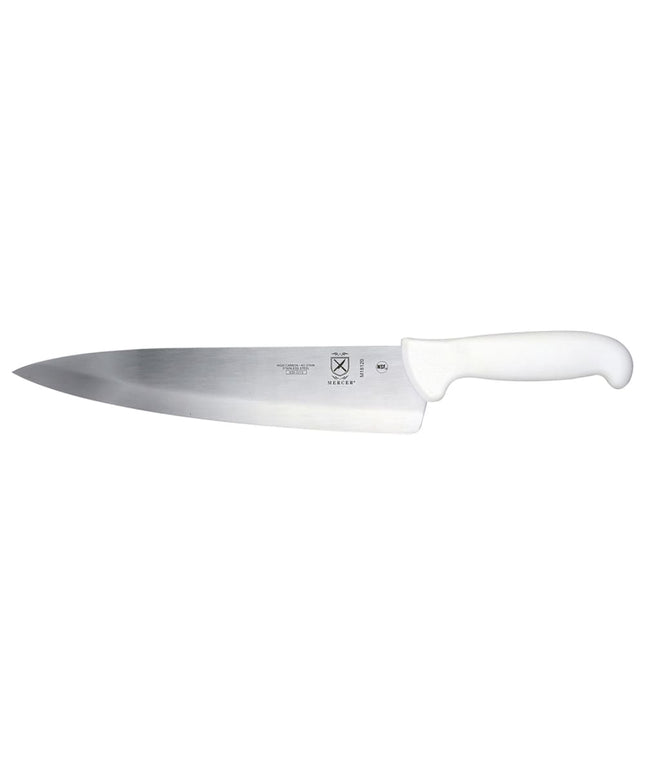 Dao Bếp Trưởng Mercer Culinary M18120 25.4 cm Cán Polypropylene Trắng Thép Carbon Cao Nhật Bản