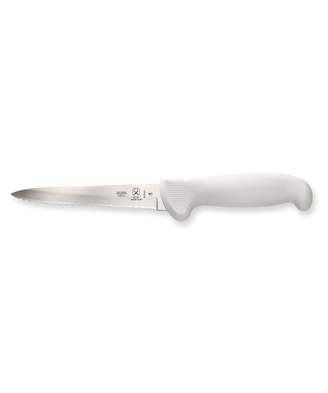 Dao Tiện Dụng Mercer Culinary M18165 12.7 cm Cán Polypropylene Trắng Thép Carbon Cao Nhật Bản