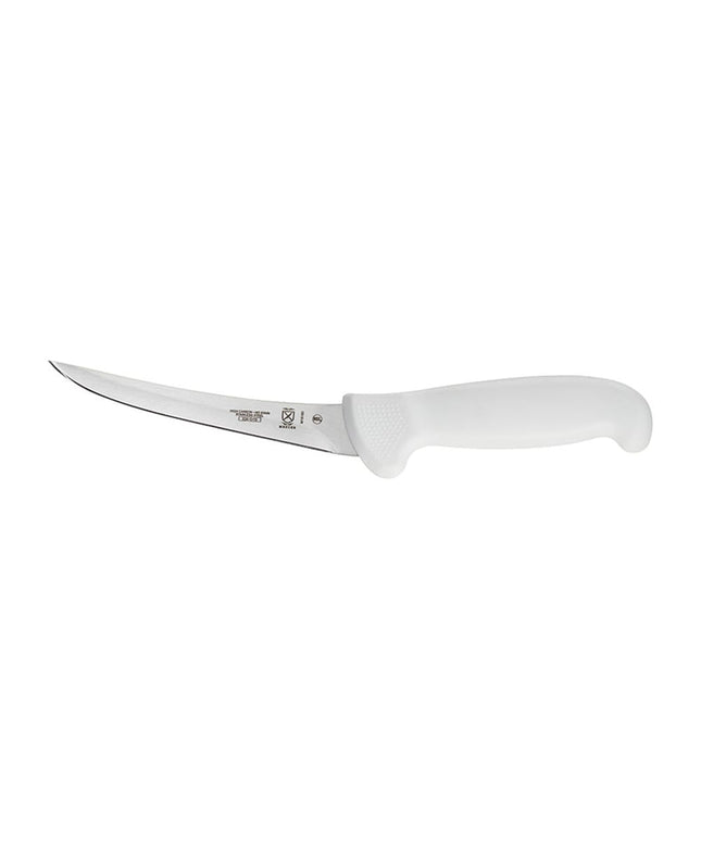 Mercer Culinary M18180 Dao Rọc Xương 15.2 cm Cán Polypropylene Trắng, Thép Carbon Cao Nhật Bản