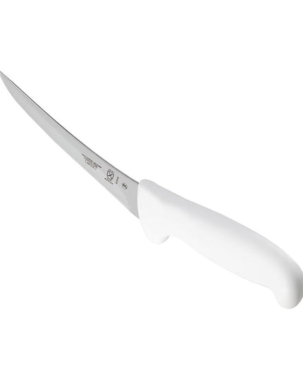 Mercer Culinary M18180 Dao Rọc Xương 15.2 cm Cán Polypropylene Trắng, Thép Carbon Cao Nhật Bản
