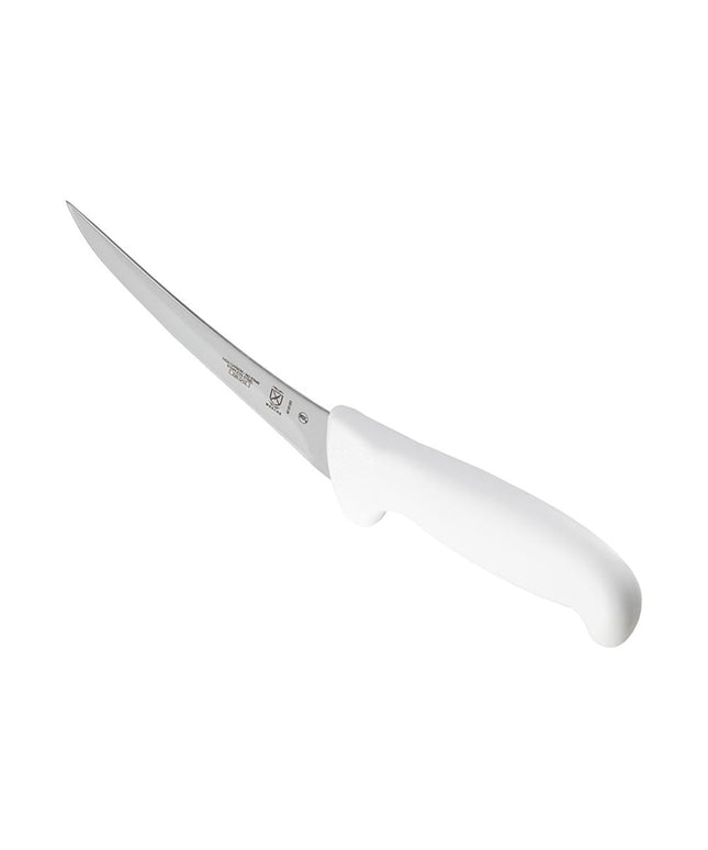 Mercer Culinary M18180 Dao Rọc Xương 15.2 cm Cán Polypropylene Trắng, Thép Carbon Cao Nhật Bản