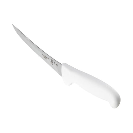 Mercer Culinary M18180 Dao Rọc Xương 15.2 cm Cán Polypropylene Trắng, Thép Carbon Cao Nhật Bản