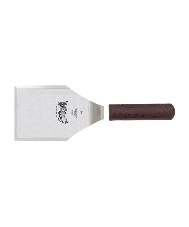 Xẻng Lật Mercer Culinary M18280 12.7 x 10.2 cm Cán Nylon Đỏ Thép Không Gỉ