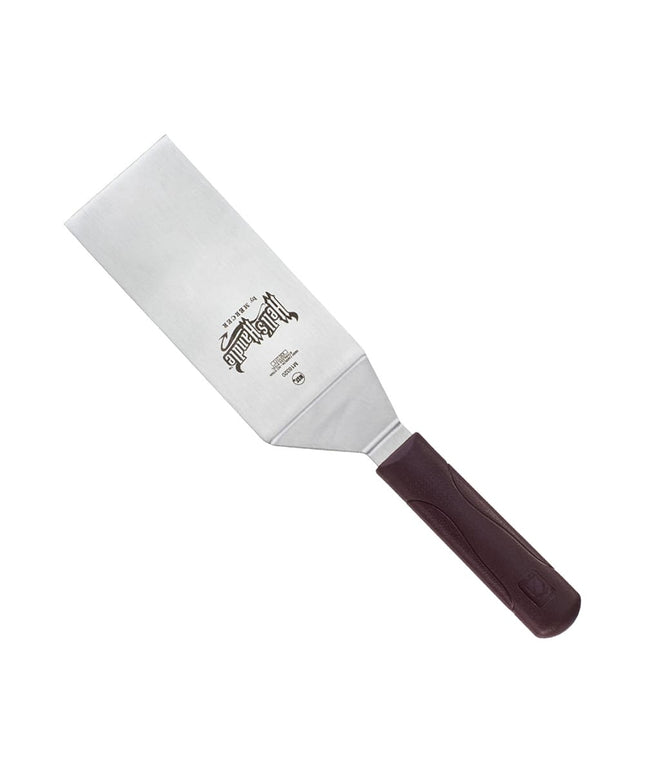 Xẻng Lật Mercer Culinary M18320 15.2x7.6 cm Tay Cầm Nylon Đỏ Thép Không Gỉ