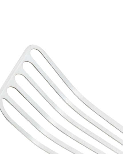 Xẻng Lật Cá Có Rãnh Mercer Culinary M18390 22.9 cm Tay Cầm Nylon Đỏ Thép Không Gỉ
