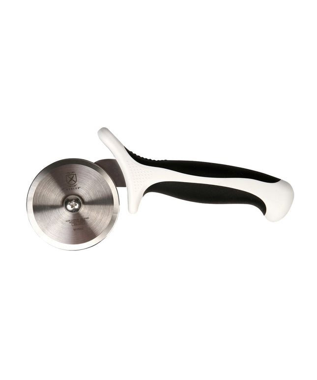 Dao Cắt Pizza Mercer Culinary M18602WH 7cm Tay Cầm Santoprene®/Polypropylene Trắng Thép Carbon Nhật Bản