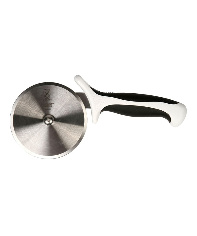 Dao Cắt Pizza Mercer Culinary M18604WH 10.2 cm Cán Santoprene®/Polypropylene Trắng, Thép Cacbon Cao Nhật Bản