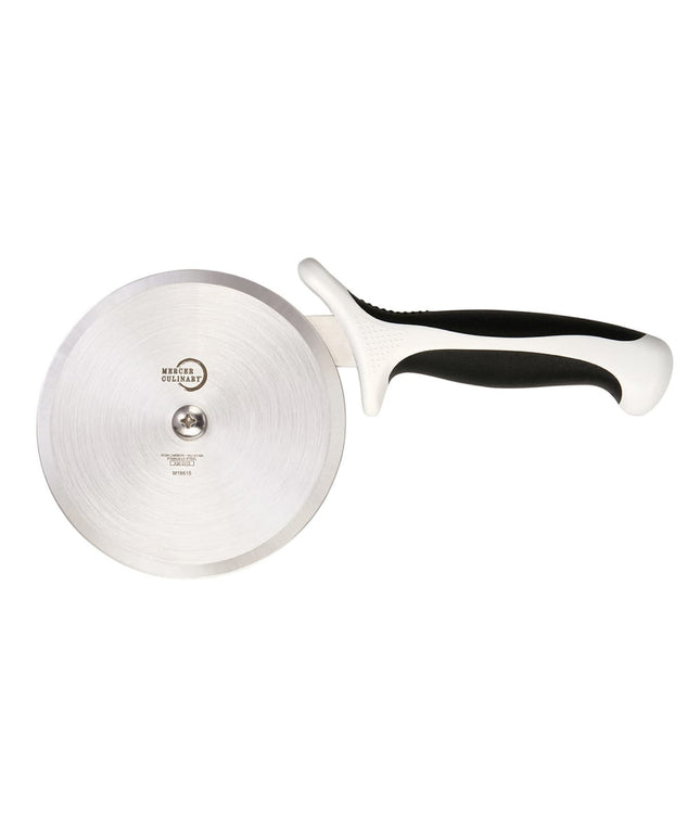 Dao Cắt Pizza Mercer Culinary M18615WH 12.7 cm Tay Cầm Santoprene®/Polypropylene Trắng Thép Carbon Cao Nhật Bản