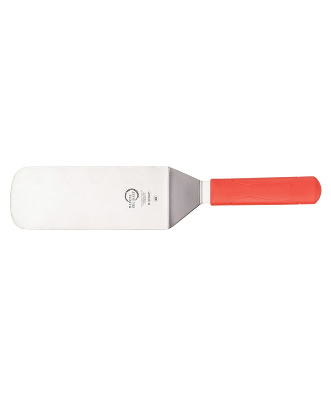 Xẻng Lật Mercer Culinary M18700RD Cán Nhựa Polypropylene Đỏ Thép Carbon Cao Cấp Nhật Bản 20.3x7.6 cm