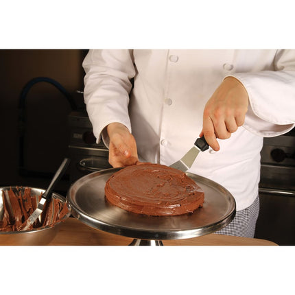 Phới Phết Lệch Mercer Culinary M18820P 20.3 cm Tay Cầm Polypropylene Đen, Thép Không Gỉ