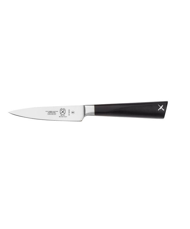 Dao Gọt Mercer Culinary M19000 8.9 cm Cán POM Đen Thép Đức Carbon Cao