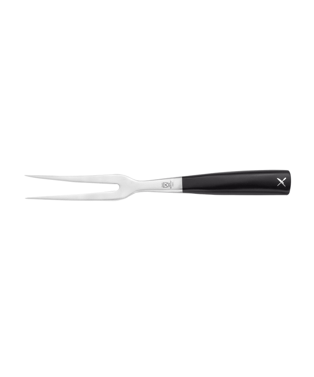 Nĩa Cắt Thịt Mercer Culinary M19015 15.9 cm Tay Cầm POM Đen Thép Đức Carbon Cao