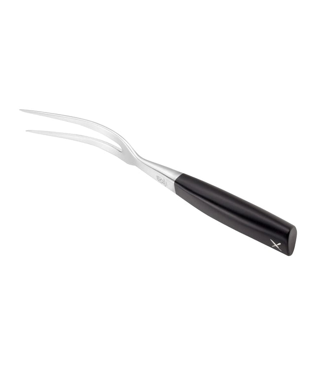 Nĩa Cắt Thịt Mercer Culinary M19015 15.9 cm Tay Cầm POM Đen Thép Đức Carbon Cao