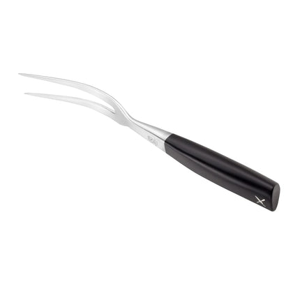 Nĩa Cắt Thịt Mercer Culinary M19015 15.9 cm Tay Cầm POM Đen Thép Đức Carbon Cao
