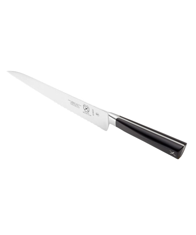 Dao Đa Năng Lưỡi Lượn Sóng Mercer Culinary M19020 15.2 cm Cán POM Đen