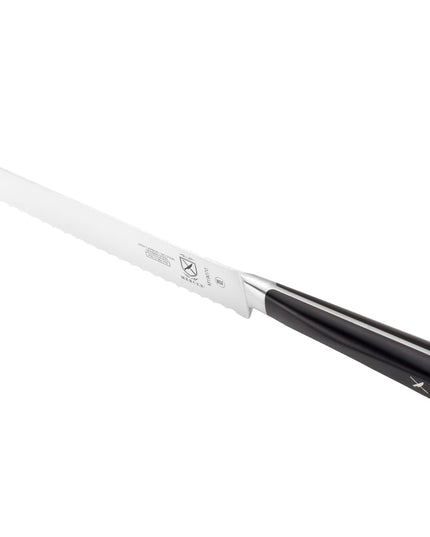 Dao Cắt Bánh Mì Lưỡi Lượn Sóng Mercer Culinary M19070 20.3 cm Tay Cầm POM Ergonomic Đen Thép Đức Carbon Cao