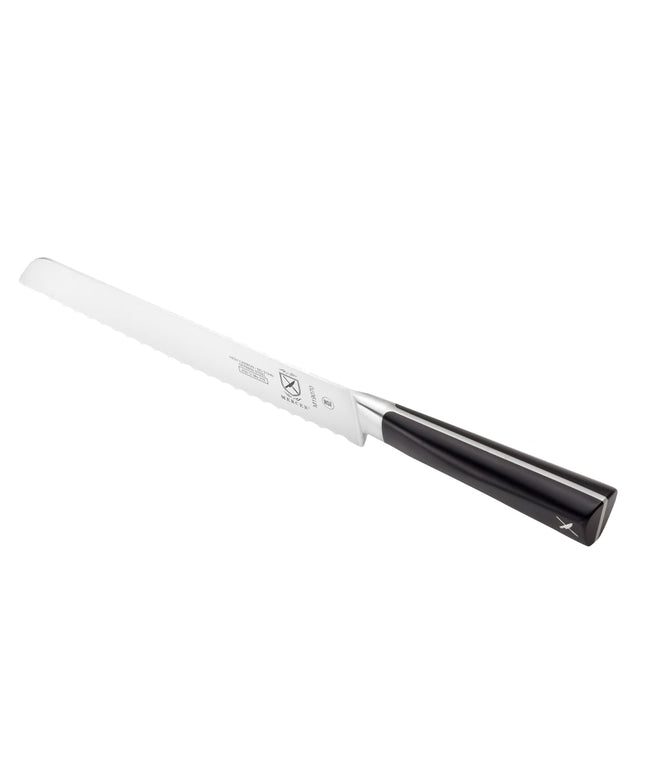 Dao Cắt Bánh Mì Lưỡi Lượn Sóng Mercer Culinary M19070 20.3 cm Tay Cầm POM Ergonomic Đen Thép Đức Carbon Cao