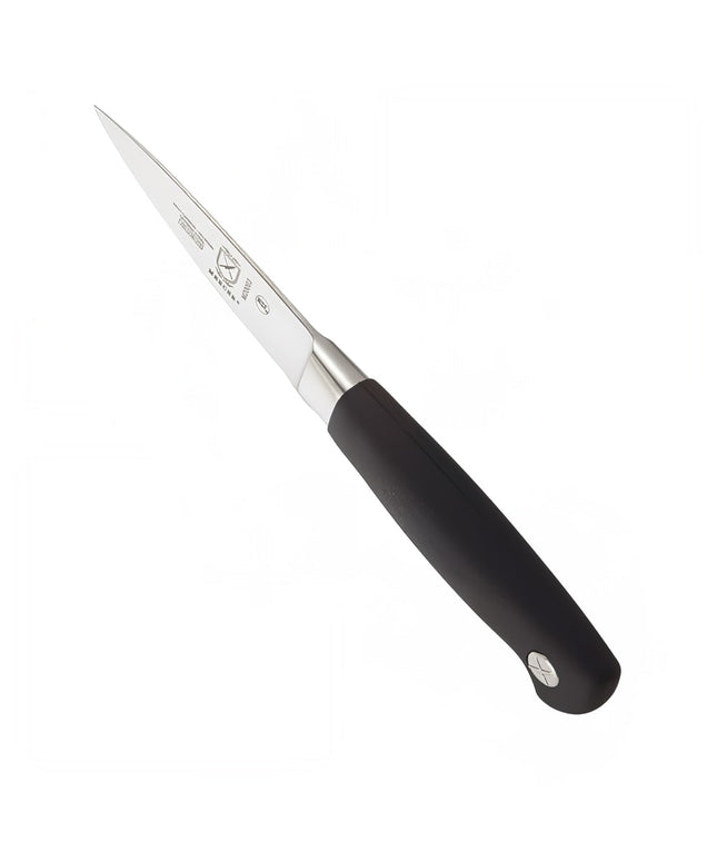 Dao Gọt Mercer Culinary M20003 8.9 cm Tay Cầm Santoprene® Đen, Thép Carbon